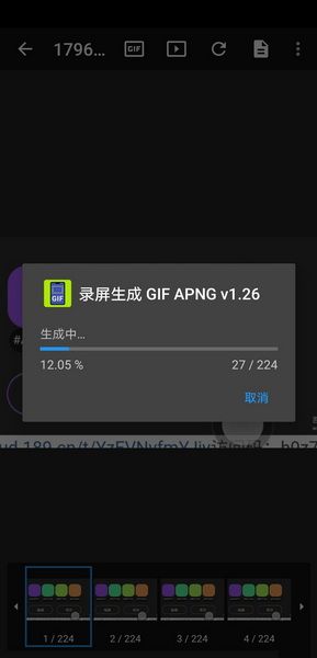 GIF APNG录屏生成GIF软件1